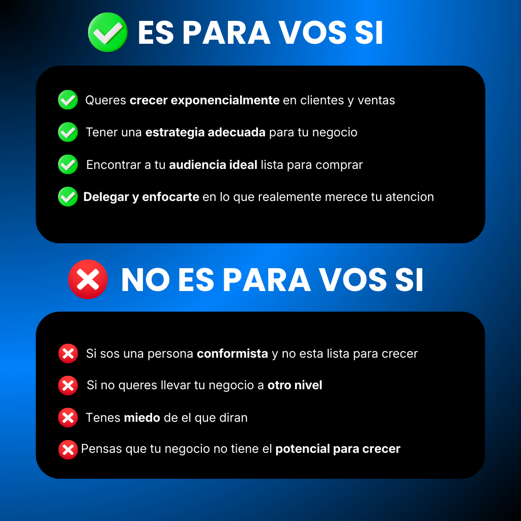 Es para vos sí / No es para vos sí